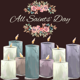 All Saints Day Candles